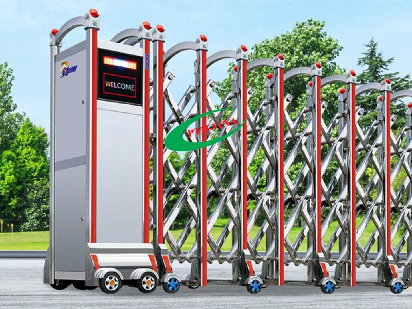 Cổng xếp tự động PT-30