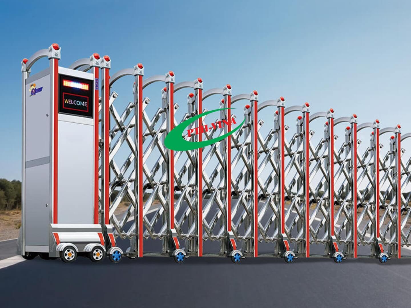 Cổng xếp tự động PT-30