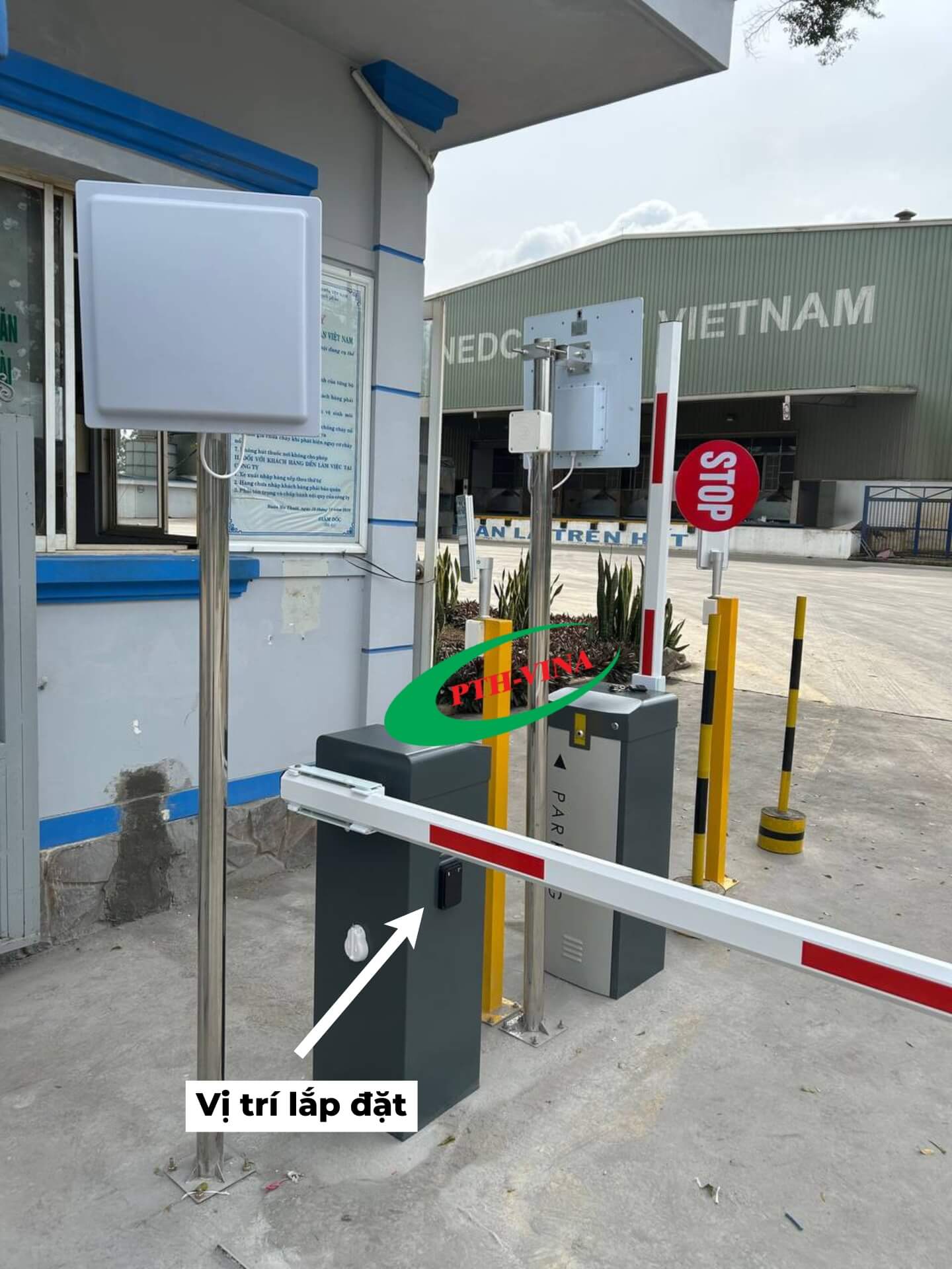 Vị trí lắp đặt Cảm biến radar BS-79