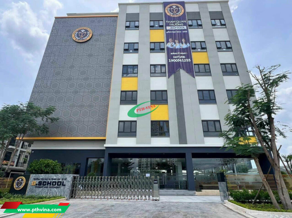 Lắp Đặt Cổng Xếp Cho Trường Học