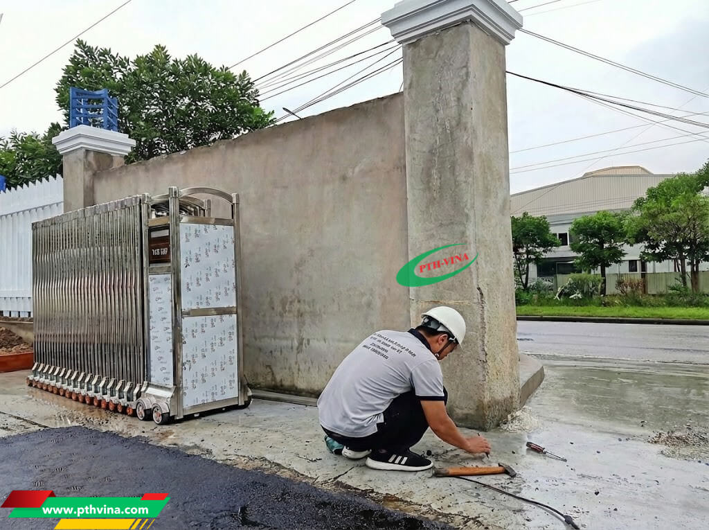 Hướng dẫn Lắp đặt Cổng xếp Inox chuẩn kỹ thuật Hướng dẫn Lắp đặt Cổng xếp Inox chuẩn kỹ thuật