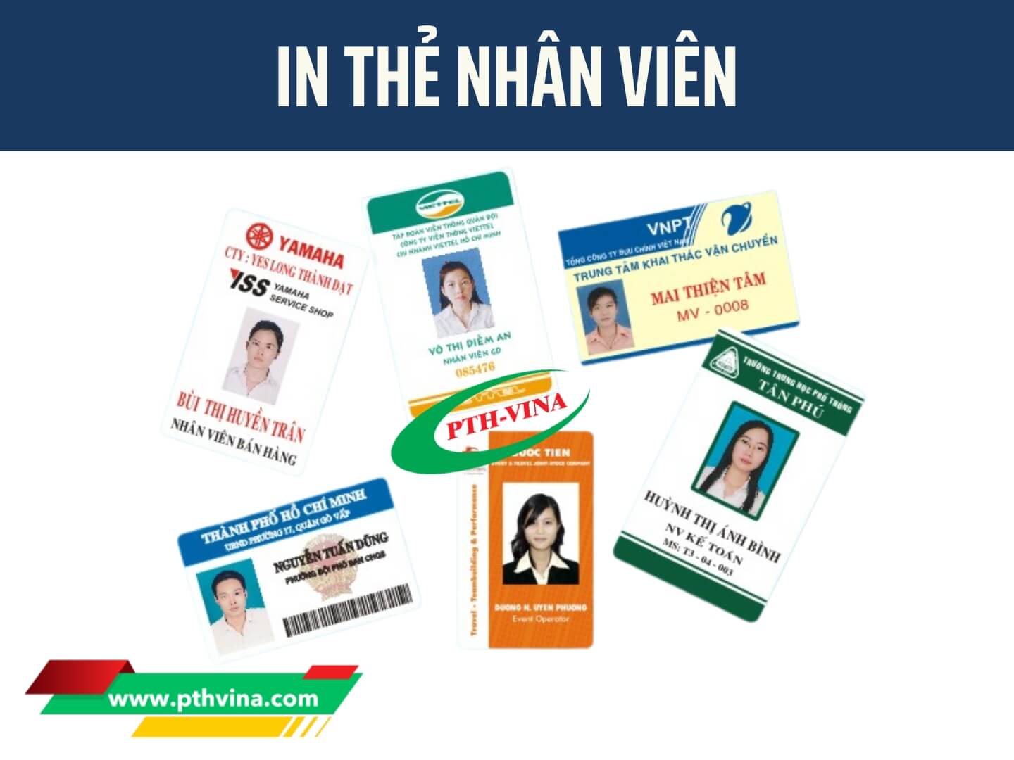 Dịch vụ in thẻ nhân viên
