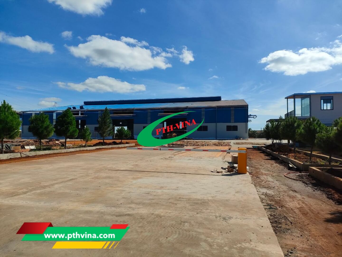 Công trình lắp đặt barie tự động BS-306 tại Gia Lai