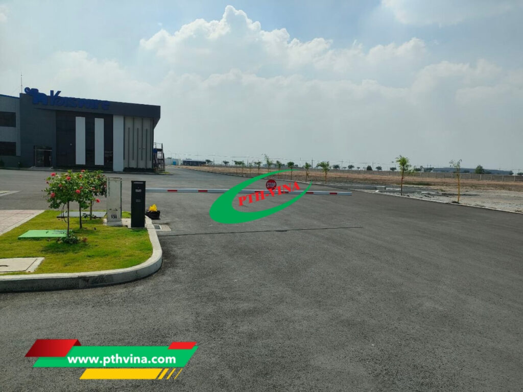 Lắp trụ barie DEA tại Bình Dương