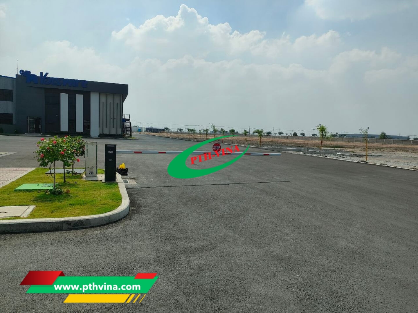 Lắp trụ barie DEA tại Bình Dương