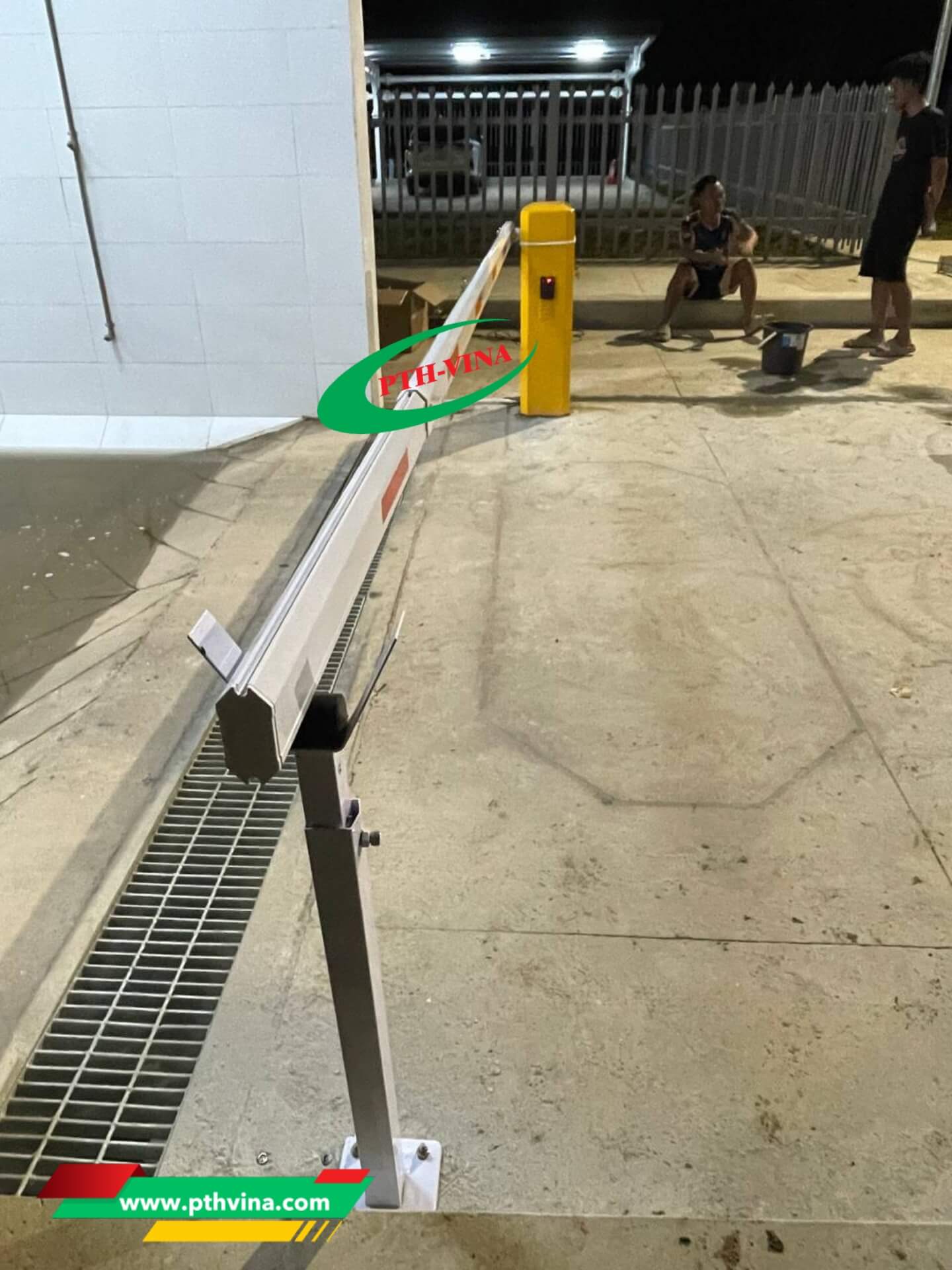 Công trình lắp đặt barrier kết hợp hệ thống bơm khử trùng tại Campuchia