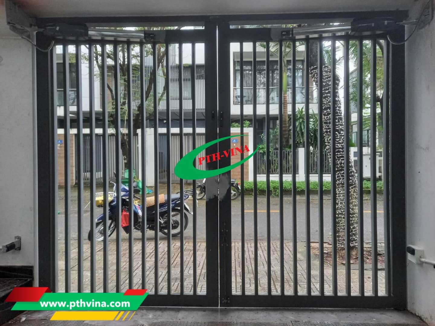 Công trình lắp motor tay đòn tại Thủ Đức