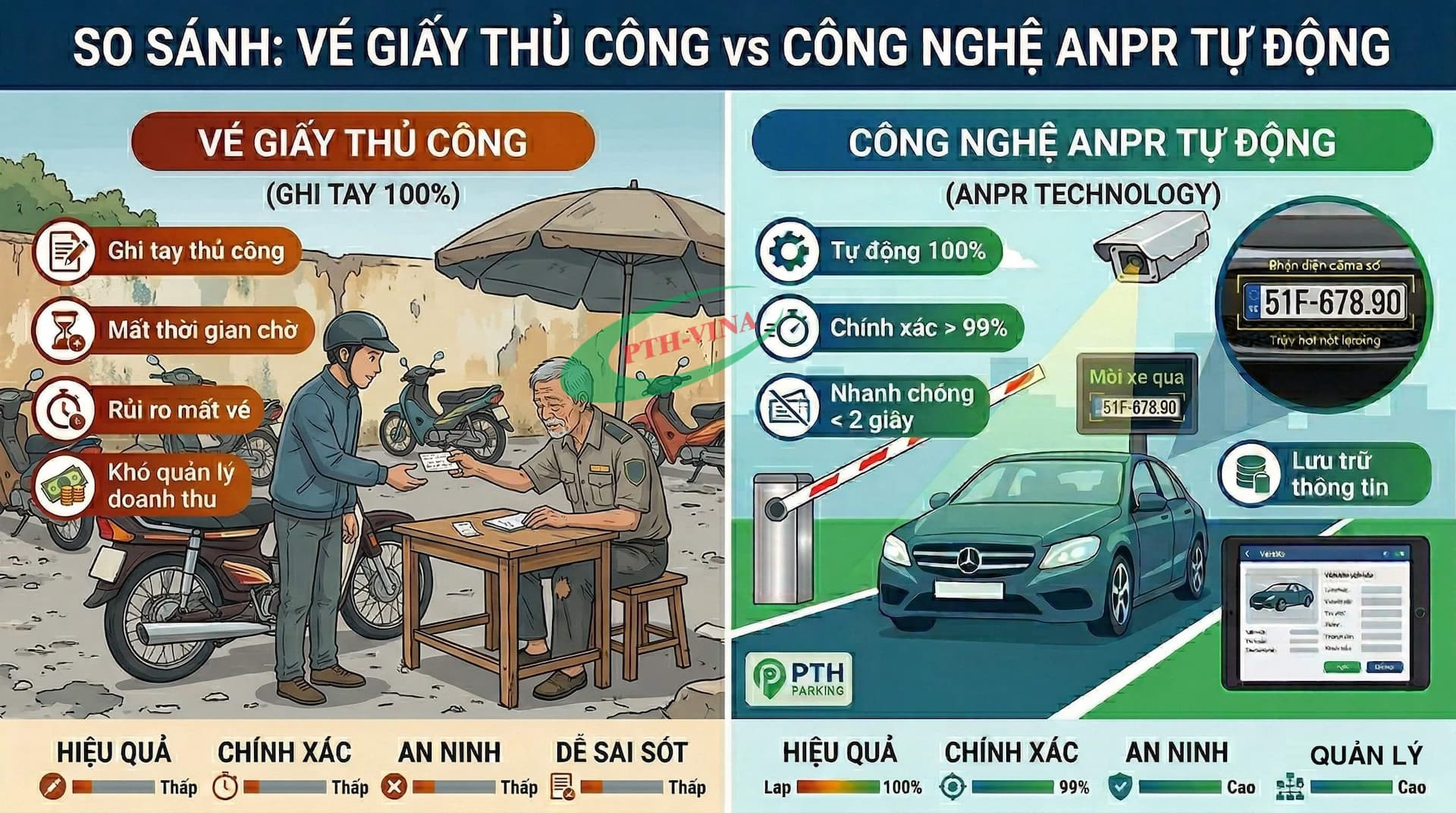 So Sánh Bãi Giữ Xe Truyền Thống Và Bãi Giữ Xe Thông Minh So Sánh Bãi Giữ Xe Truyền Thống Và Bãi Giữ Xe Thông Minh