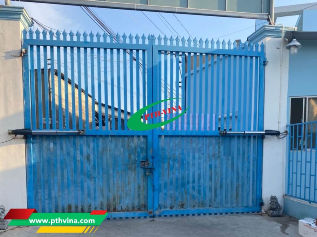 Công trình lắp bộ motor tay đòn cho công ty Datafa