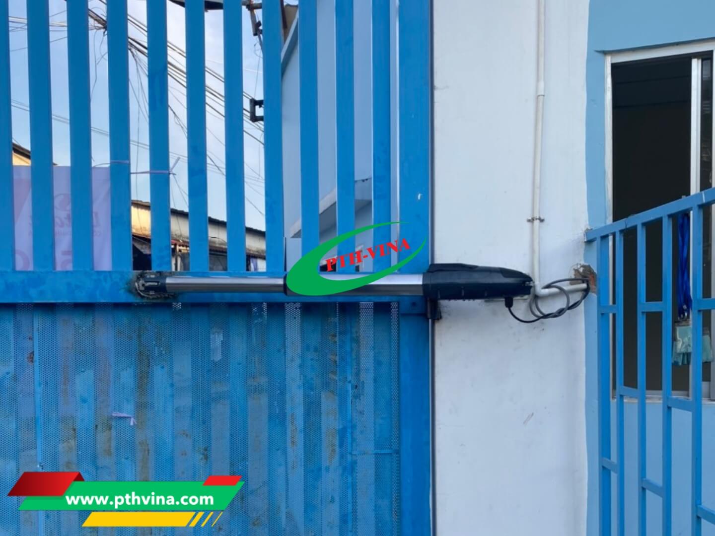 Công trình lắp bộ motor tay đòn cho công ty Datafa