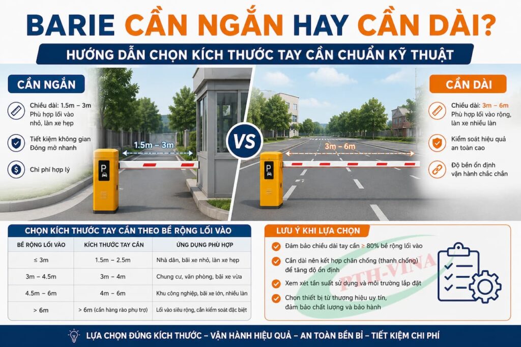 Barie Cần Ngắn Hay Cần Dài Hướng Dẫn Chọn Lựa Tối Ưu