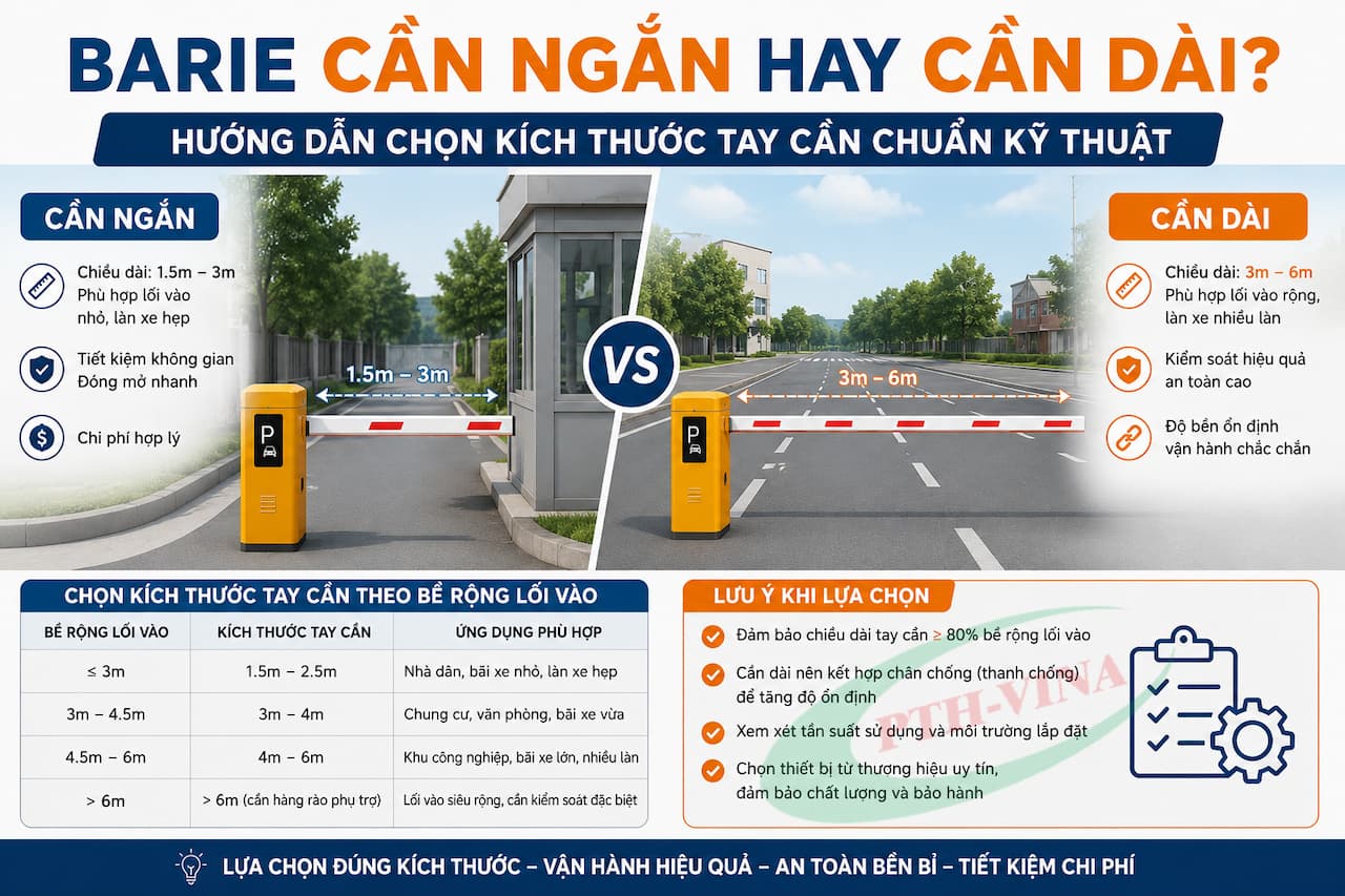 Barie Cần Ngắn Hay Cần Dài Hướng Dẫn Chọn Lựa Tối Ưu